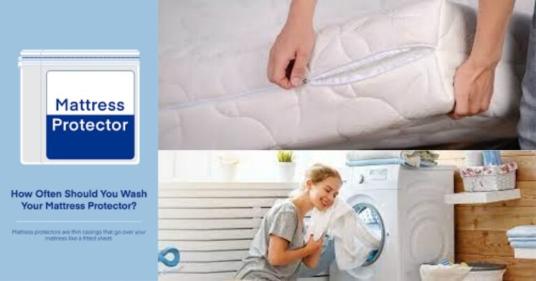 How often should you wash your mattress protector?