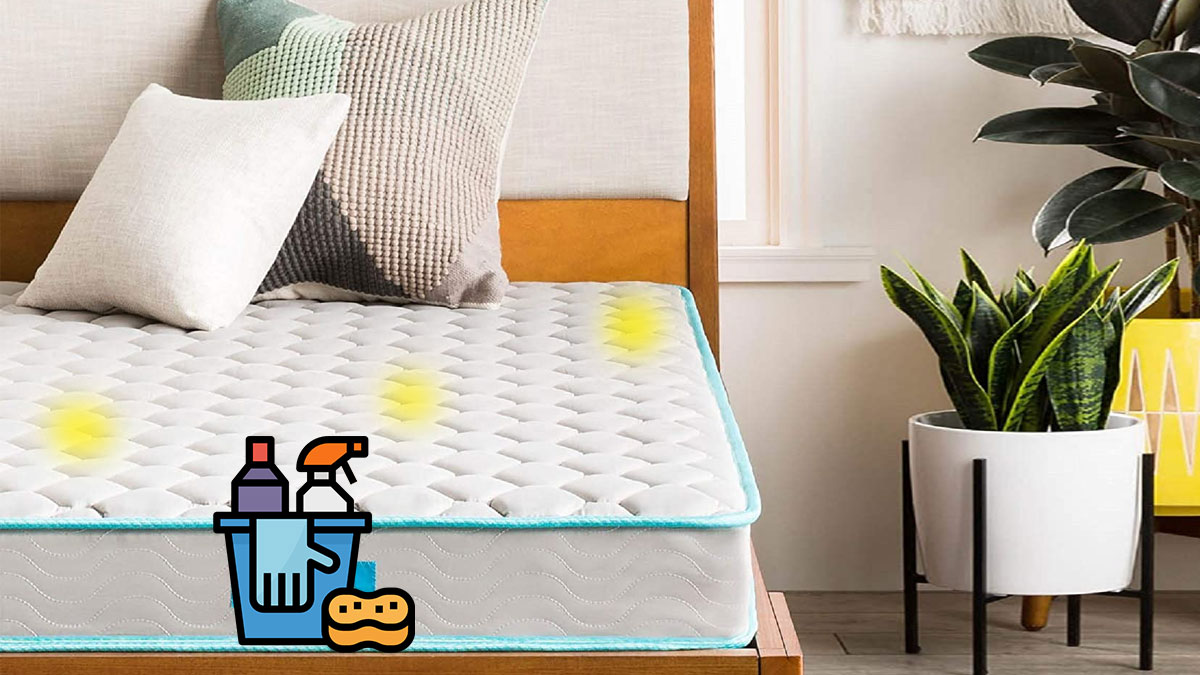 How to get yellow stains out of your mattress Pad